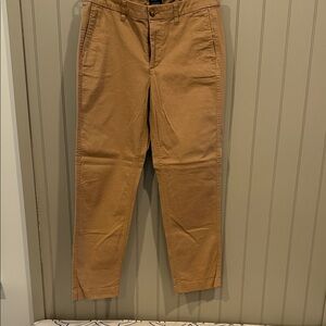 J. Crew Women’s High Rise Girlfriend Khaki Chinos
